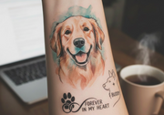 75 Beautiful Dog Memorial Tattoo Ideas to Inspire Your Next Tribute